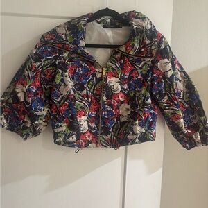 Ralph Lauren cropped Floral Women's Jacket/ windbreaker